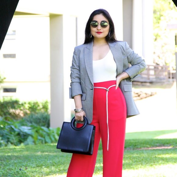 Veronica Beard Mini Houndstooth Blazer - Picture 8 of 9